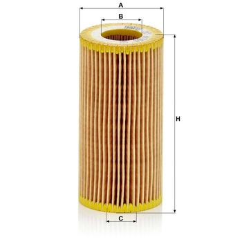 Filtru ulei - MANN-FILTER [HU 719/6 x]