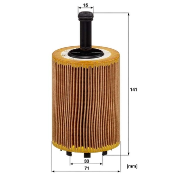 Filtru ulei - MANN-FILTER [HU 719/7 x]