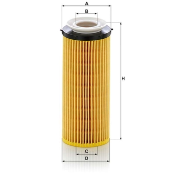 Filtru ulei - MANN-FILTER [HU 720/3 x]