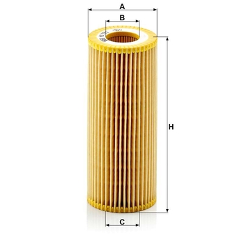 Filtru ulei hidraulic - MANN-FILTER [HU 721 x KIT]