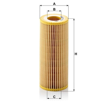 Filtru ulei hidraulic - MANN-FILTER [HU 721 y]