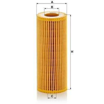Filtru ulei - MANN-FILTER [HU 722 y]