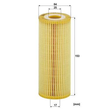 Filtru ulei - MANN-FILTER [HU 726/2 x]