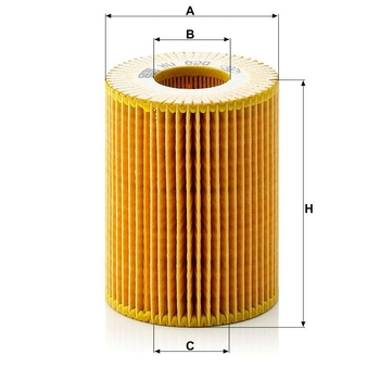 Filtru ulei - MANN-FILTER [HU 820 x]