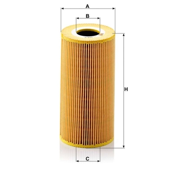 Filtru ulei - MANN-FILTER [HU 848/1 x]