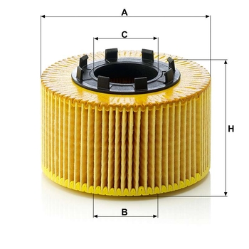Filtru ulei - MANN-FILTER [HU 920 x]