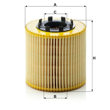 Filtru ulei - MANN-FILTER [HU 923 x]