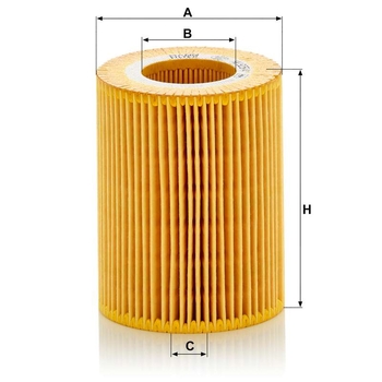 Filtru ulei - MANN-FILTER [HU 925/4 y]