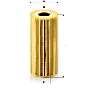 Filtru ulei - MANN-FILTER [HU 951 x]