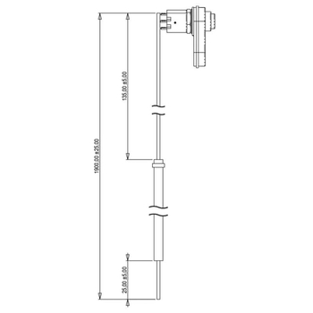 Placa frontala cu 1 buton - KRAMP [IMFPCL84701B]