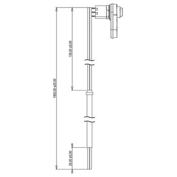 Placa frontala cu 2 butoane - KRAMP [INFPCL84922B]