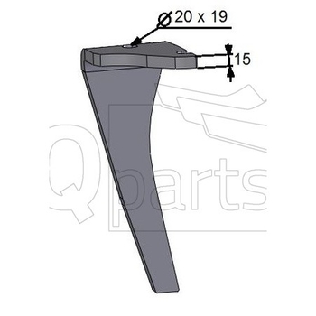 Cutit grapa rotativa dr KZ2 01  - iQ parts [KZ200001]