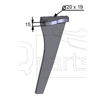 Cutit grapa rotativa stg KZ2 02  - iQ parts [KZ200002]