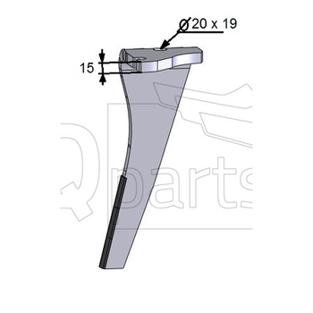 Cutit grapa rotativa stg KZ2 02 diamant  - iQ parts [KZ200002D]