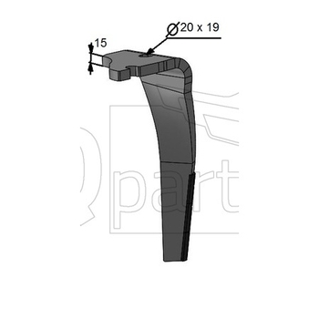 Cutit grapa rotativa dr diamant ptr Arterra - iQ parts [KZ400005D]