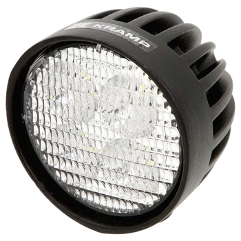 Lampa de lucru led 40w 4000lm rotunda alba 10 30v 84x126x71 8mm mufa amp 4 led uri 360 kramp - KRAMP [LA10551]