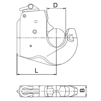 Carlig de prindere cat 4 cbm - KRAMP [LA401000]
