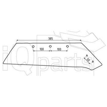 Brazdar pentru dalta dr WSM40 C-Plus  - iQ parts [LK200105AP]