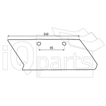 Brazdar antetrupita stg  - iQ parts [LZ135701P]