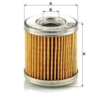 Filtru ulei motor - MANN-FILTER [MH 53/1]