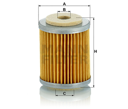 Filtru combustibil - MANN-FILTER [P 609]