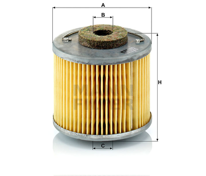 Filtru combustibil - MANN-FILTER [P 715]