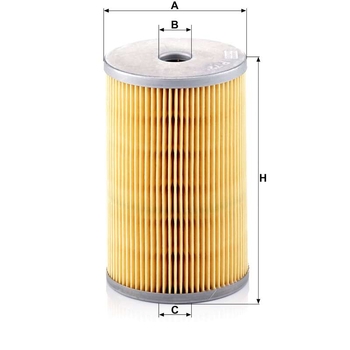 Filtru combustibil - MANN-FILTER [P 725 x]