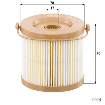 Filtru combustibil - MANN-FILTER [P 8016 x]