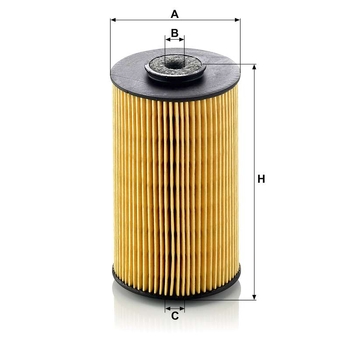 Filtru combustibil - MANN-FILTER [P 811]