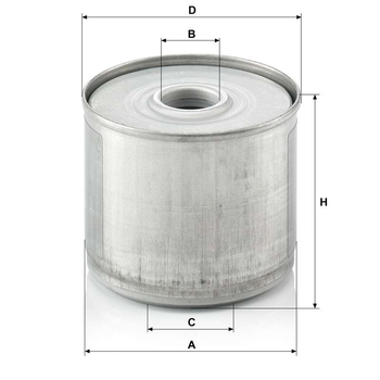 Filtru combustibil - MANN-FILTER [P 917/1 x]