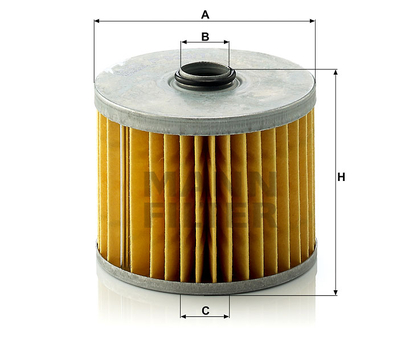 Filtru combustibil - MANN-FILTER [P 923/1 X]