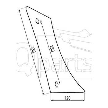 Piept cormana dr VST1120 UN350  - iQ parts [PK300103BP]