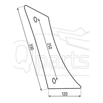 Piept cormana stg VST1130 UN350L  - iQ parts [PK300203BP]