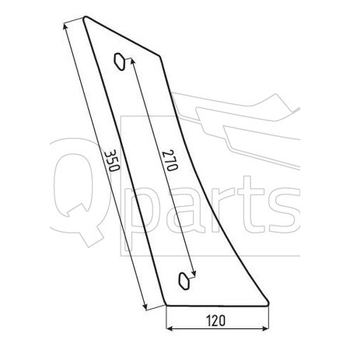 Piept cormana dr VST1160 UN400  - iQ parts [PK400103BP]