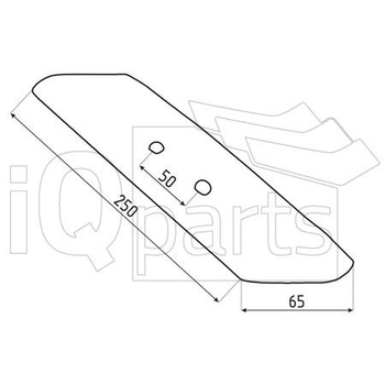 Dalta stg PK8 15,5mm  - iQ parts [PK801102AP]