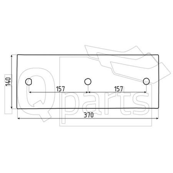 Plaz stg/dr  - iQ parts [PR703002P]