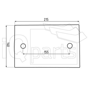 Plaz stg/dr PR733P  - iQ parts [PR703003P]