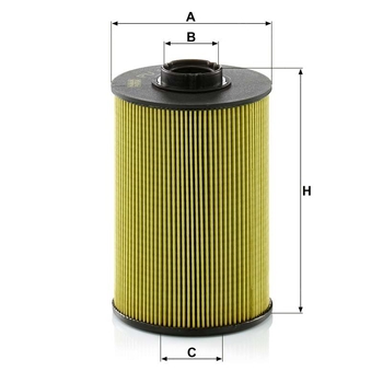 Filtru combustibil - MANN-FILTER [PU 10 005 x]