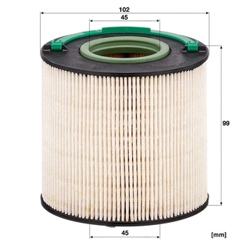Filtru combustibil - MANN-FILTER [PU 1040 x]