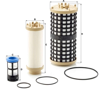 Filtru combustibil - MANN-FILTER [PU 11 005-3 z]