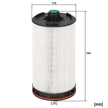 Filtru combustibil - MANN-FILTER [PU 12 007 z]