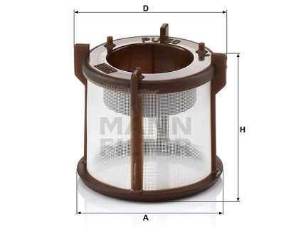 Filtru combustibil - MANN-FILTER [PU 50 X]