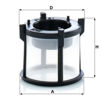 Prefiltru combustibil - MANN-FILTER [PU 51 x]