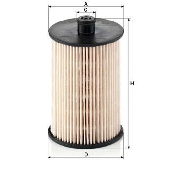 Filtru combustibil - MANN-FILTER [PU 823 x]