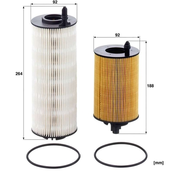 Set filtru combustibil - #PU 9036 z si #PU 9032 z - MANN-FILTER [PU 9038-2 z]