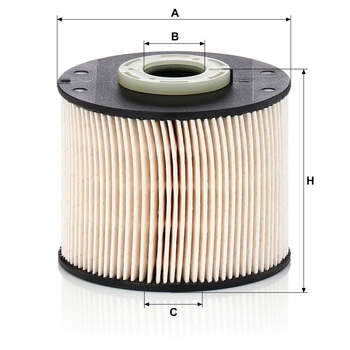 Filtru combustibil - MANN-FILTER [PU 927 x]