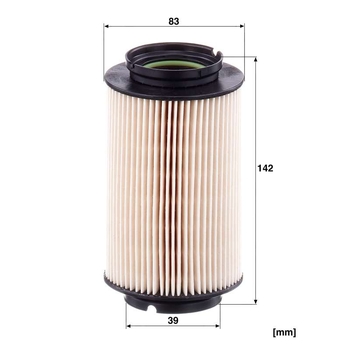 Filtru combustibil - MANN-FILTER [PU 936/4 x]