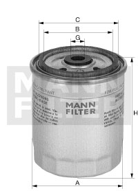 Filtru combustibil - MANN-FILTER [SP 3008-2 x]