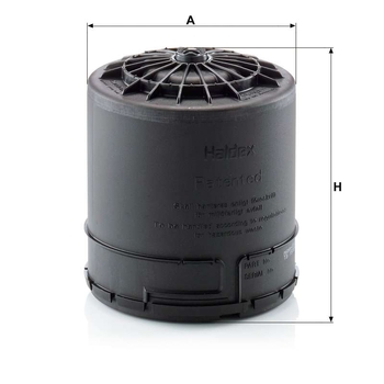 Filtru uscator aer - MANN-FILTER [TB 15 001 z KIT]