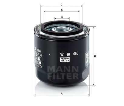 Filtru ulei - MANN-FILTER [W 10 050]